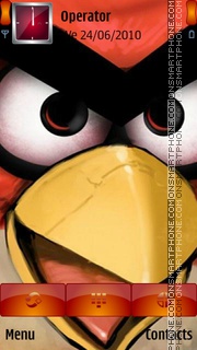Capture d'écran Angrybirds thème