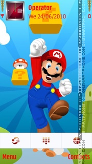 Mario tema screenshot