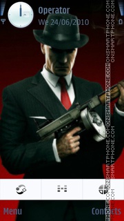 Hitman theme theme screenshot