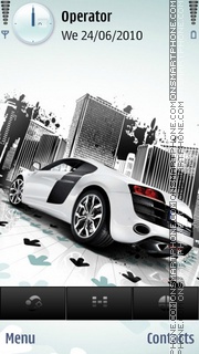 Qwerty Audi Theme-Screenshot