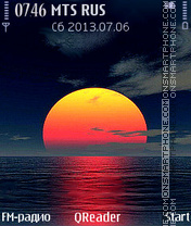 The Sun tema screenshot