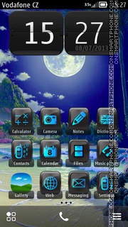 Moon Fantasy 02 theme screenshot