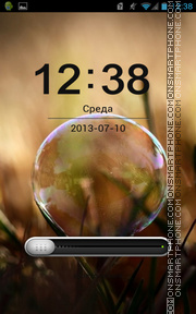 World Bubble tema screenshot