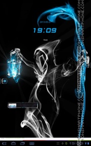 Скриншот темы Smoke Ghost