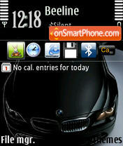 Bmw Z theme screenshot