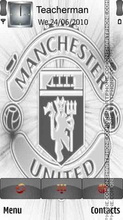 Manchester Unitd Theme-Screenshot