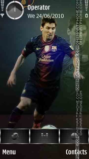 Messi Wembley 2013 tema screenshot