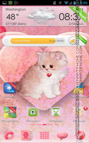 Kitty 14 es el tema de pantalla