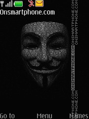 Anonymous 01 tema screenshot