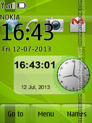 Go Green 02 tema screenshot