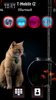 Fish & Cat HD v5 tema screenshot