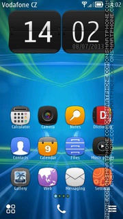 HD Screen tema screenshot