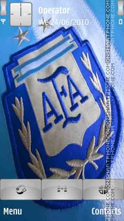 Asociacion del Futbol Argentino theme screenshot