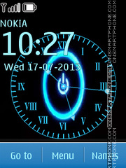 Rinzler Clock tema screenshot