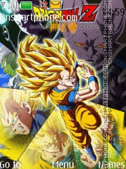 Capture d'écran Dragon Ball Z Battle of Gods thème