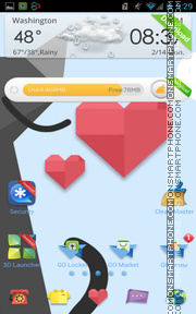 HelloWorld tema screenshot