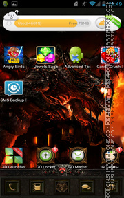 Diablo Dungeon es el tema de pantalla