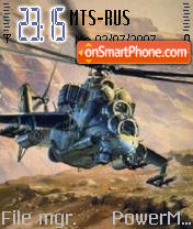 Mi24 theme screenshot