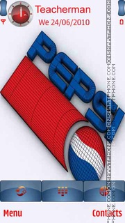 Pepsi Brand tema screenshot