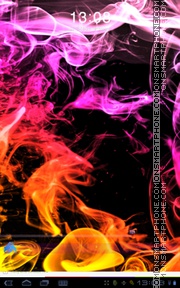 Smoke Color 01 tema screenshot