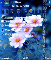 Hd flower theme screenshot