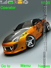 Nissan Carros tema screenshot