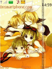 Скриншот темы Gumi, gumiya len y rin