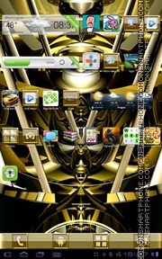 Gold 2015 theme screenshot