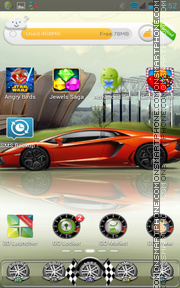 Racing 02 theme screenshot