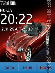 Dodge Viper 14 Theme-Screenshot