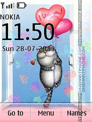 Cat Love 01 tema screenshot