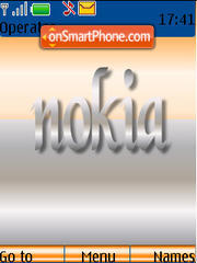 Скриншот темы Nokia 05 Tone