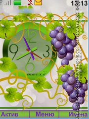 The grapes tema screenshot