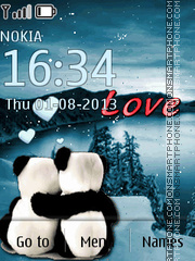 Love es el tema de pantalla