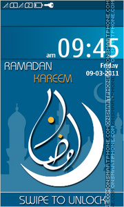 Capture d'écran Ramadan Kareem 02 thème