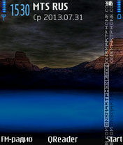 The Night tema screenshot