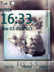 Kittens Flash Theme es el tema de pantalla