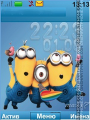 Minions tema screenshot