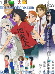 Anohana theme screenshot