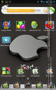 iSad 01 theme screenshot