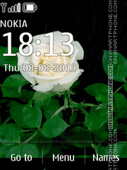 Rose tema screenshot