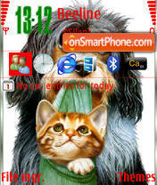 Cat And Dog tema screenshot