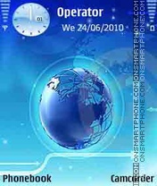 Capture d'écran World Web thème