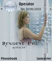 Resident Evil tema screenshot