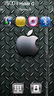 Capture d'écran Apple Grey thème