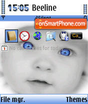 Скриншот темы Nokia Baby OS 9.1
