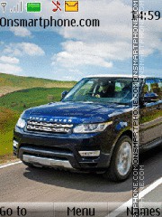 Скриншот темы Range Rover 13