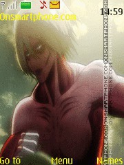 Shingeki No Kyojin Titan tema screenshot