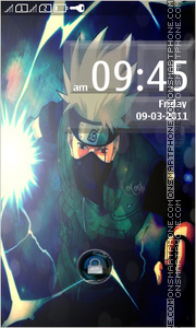 Скриншот темы Kakashi Hatake 02