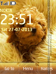 Lovely Dog 01 es el tema de pantalla